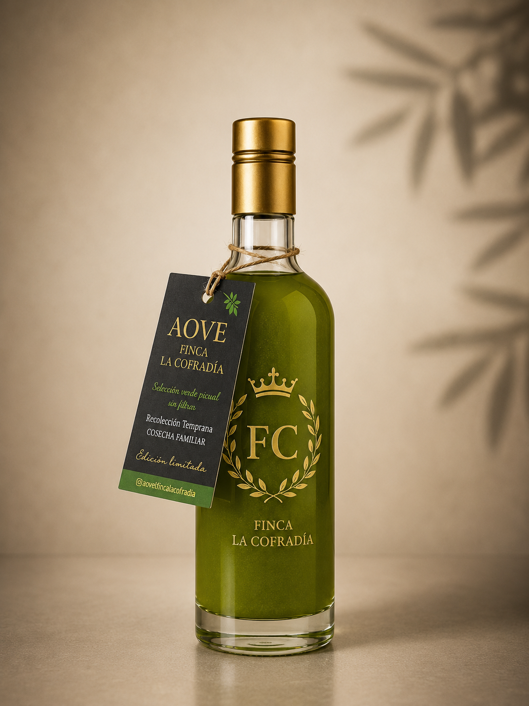 ‼️RESERVA‼️ Selección Verde Picual SIN FILTRAR
